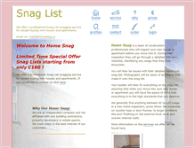 Tablet Screenshot of homesnag.ie